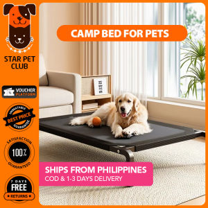 Breathable Dog Bed With Detachable Iron Frame Suitable For Large Dogs Camping Pet Indoor and Outdoor Washable Bed