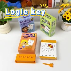 Logic Key Early Education Toys for Kids Mind Games for Kids Logical Thinking Training Puzzle Game Educational Toys