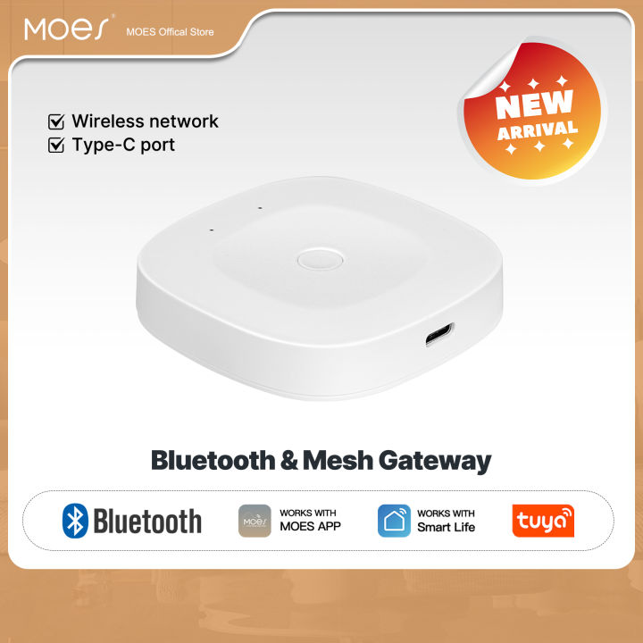 (New product) MOES Tuya Bluetooth/ZigBee/Multi-mode Gateway Hub Type-C ...
