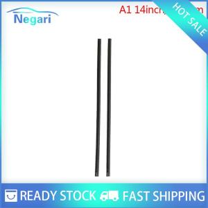 NG Motor✨ COD ✨ Car 2Pcs Car soft rubber bone windshield wiper blade refill strips 6mm 14-22