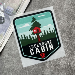 Cắm Trại Ngoài trời xe off-road dán phản quang Phiêu Lưu tự lái nhãn dính trang trí sáng tạo cửa sổ xe hơi miếng dán chống thấm