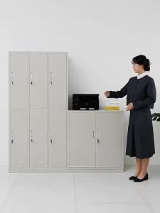 CraftedLiving SG-luxury Office Metal Low File With Lock Drawer Storage Balcony Small Tool Printer Cabinet