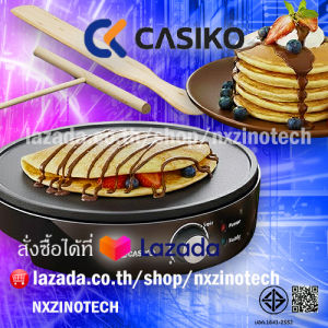 พร้อมสูตร Casiko เครื่องทําขนมเครป/แพนเค้ก/ขนมโตเกียว/ขนมเบื้อง