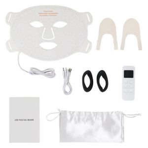 LED Light Therapy Face Mask Photon Skin Rejuvenation Beauty Device for Home Use