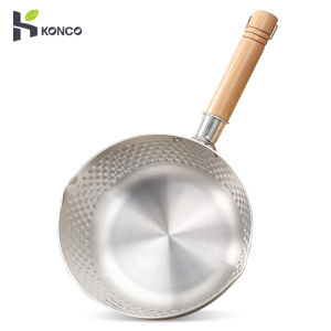 Konco Nồi Inox 430 Có Nắp Kính Nồi Nấu Mì 18Cm Nồi Nấu Ăn Phong Cách Nhật Bản Cho Bếp Ga Và Bếp Từ Nồi Thực Phẩm Bổ Sung Nồi Sữa