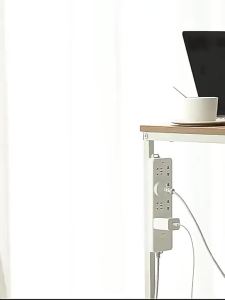 [OKLIFE. SG]Wall-Mounted Sticker Wall-Mounted Socket Socket Storage Rack Punch-Free Plug Fixer Self Power Strip Holder