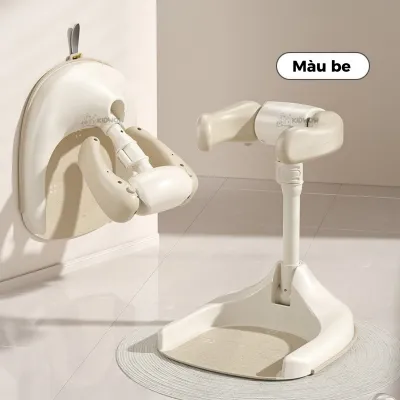 Cây Tắm Đứng Đa Năng 4in1 Thiết Kế Có Tay Vịn Chắc Chắn Và Đế Bám Sàn An Toàn Cho Bé