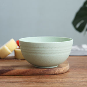 MANGKOK SUP Sehat Diameter 15cm Bahan Jerami Gandum WHEAT STRAW BOWL MANGKUK MAKAN PLASTIK WARNA WARNI Pastel