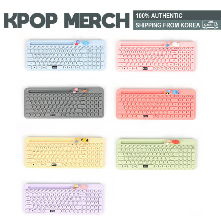 BT21 - Multi Pairing Wireless Keyboard [My Little Buddy] | Lazada Singapore