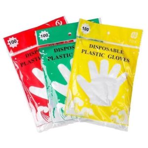 15Packs DISPOSABLE PLASTIC GLOVES 1500PCS