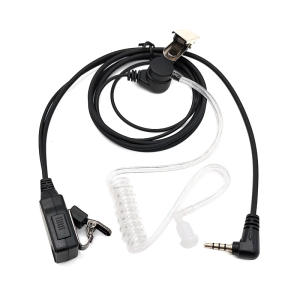 Air Tube Earpiece Headset Radio Accessories Coil Tube Earpiece Headset for 1s 3.5mm PTT Earpiece Replacement