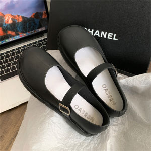 Sepatu Docmart Loafers Wanita Polos Pantofel Shoes Low Heel Cewek Kuliah Kantor BISA COD SPT-76