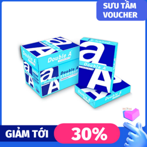 [HCM]Giấy A4 Double A 70 gsm chất liệu giấy cao cấp đạt chuẩn thích hợp dùng trong văn phòng trường học