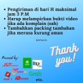 Thinwall Rectangle 500 ml / Kotak Makan Plastik / Thinwall Victory. 