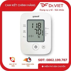 Máy đo huyết áp bắp tay điện tử YUWELL 660D