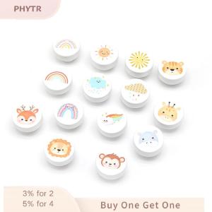 【จัดส่งภายใน 2-3 วัน】 6 8ชิ้นลูกบิดตู้ครัวตู้เสื้อผ้าแบบดึงมือจับประตูไม้เฟอร์นิเจอร์รูปสัตว์สำหรับห้องเด็ก