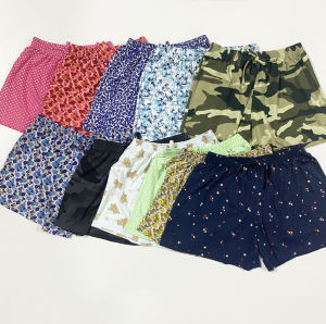 Quần đùi nữ mặc nhà Quần short mặc ngủ nữ chất cotton mềm mại họa tiết đẹp full size