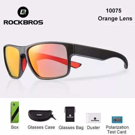 ROCKBROS Polarized Sunglasses Anti-UV Cycling Glasses Fashion