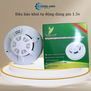 Đầu báo khói tự động độc lập thiết bị báo cháy báo khói không dây dử dụng pin 1.5v đầu cảm biến báo khói tự động không dây thiết bị pccc báo khói tự độnghàng loại 1