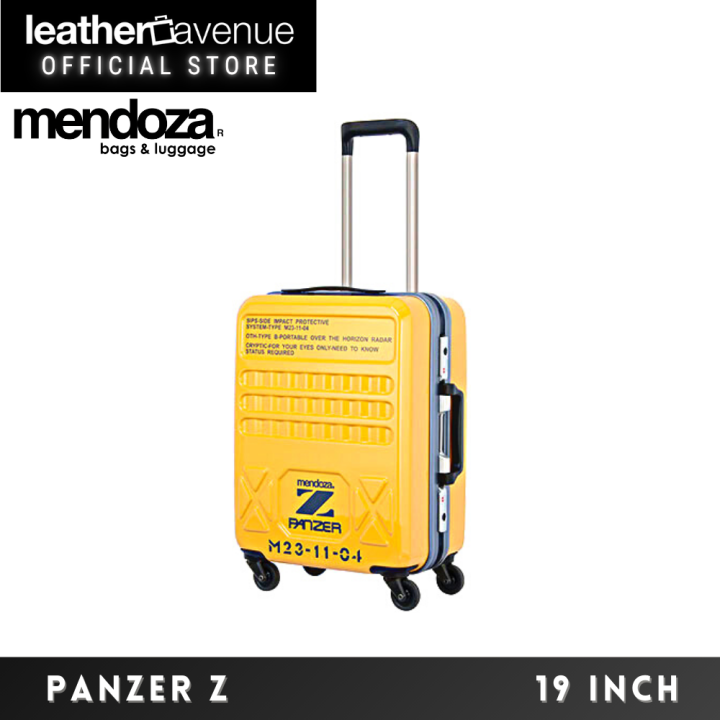 Mendoza PANZER Z【19 inches】Polycarbonate Solid Hard Case Cabin Luggage  Unique Hexagonal Design Large Capacity Carry On Suitcase Travel Bags  Suitcase Impact-Resistant Waterproof Frame Type Zip-less TSA Recognized |  Lazada