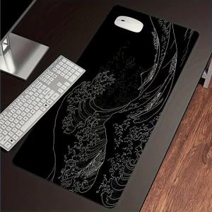 (HD1)Large Mouse Pad Office Table Mat Non slip Rubber Base Washable Pad For Work Gaming