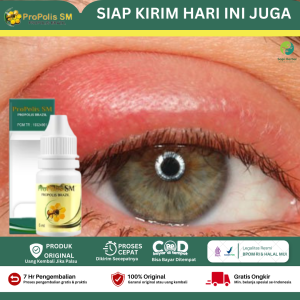 Obat Mata Bintitan Kalazion Mata Bengkak Penghilang Benjolan di Kelopak Mata - Propolis SM Brazil Original