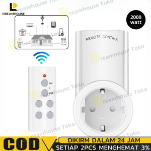 Steker Listrik Remote Stop Kontak Remot Control ON OFF Colokan Listrik Remot Jarak Jauh