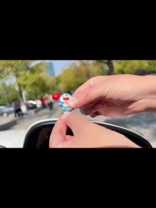 Car Decorations Doraemon Car Accessories Cute Cartoon Creative Center Console Interior Ornament Premium Exquisite Trendy Gift Wholesale