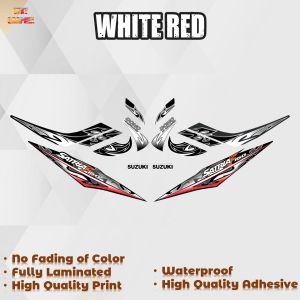 SUZUKI RAIDER 150 2011 MODEL NEW BREED TRIBAL DECALS (WATERPROOF LAMINATED FADE PROOF)
