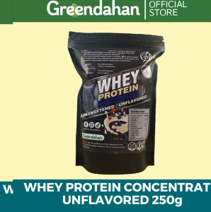 Greendahan Whey Protein Concentrate 250g - Unflavored & Unsweetened Protein Powder