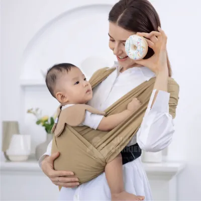 [BIGSIZE] Địu Vải Cho Bé Sơ Sinh Jumysie - Địu Em Bé Mềm Mại An Toàn Thoáng Khí Rảnh Tay Cho Mẹ