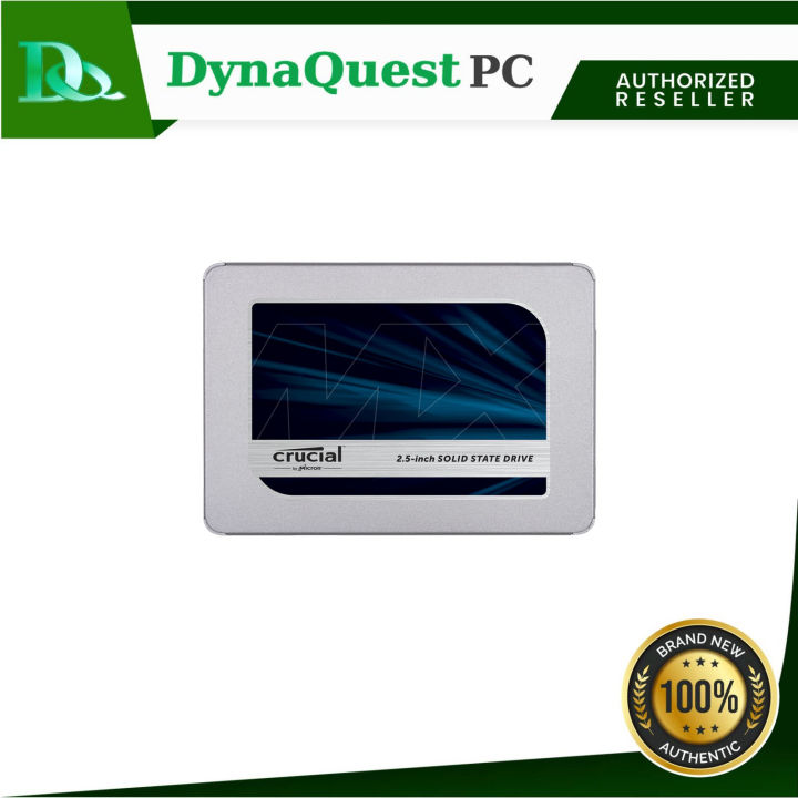 Crucial MX500 3D NAND SATA Inch Internal SSD (CT250MX500SSD1/  CT500MX500SSD1/ CT1000MX500SSD1/ CT4000MX500SSD1) - Main Image