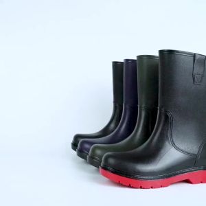Rain Boots for Men Gum Fishing New Non-slip Man Shoes Outdoor Cheap Water Wear-resistant Garden On Offer Without Lacing Fashion