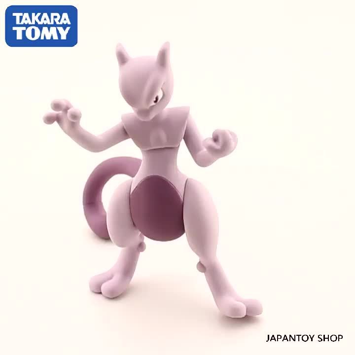 Takara Tomy Tomica moncolle EX Pokemon con số ML-20 mewtwo thu nhỏ bé Đồ chơi Digimon búp bê Diecast nhựa Kangaroo món trang sức