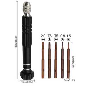 OBENG LIMA MATA OBENG 5 IN 1 OBENG UNIVERSAL BISA SEMUA JENIS HAPE