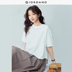 Giordano Women Women Pure Cotton T-Shirt Free Shipping 18326203