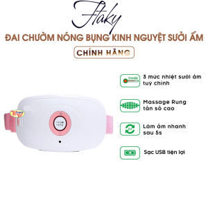 [Bảo hành 6 tháng lỗi 1 đổi 1] Đai giảm mỡ bụng massage toàn thân Đai chườm nóng giảm đau bụng kinh 3in1 giúp giảm đau giảm mỡ bụng đau nhức toàn thân có thể làm quà tặng bạn gái