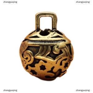 [COD] zhangyuqing Durable Brass Retro Waist Accessories Small Bell Car Pendant For Gifts Jewelry Pendant Keychain Pendant Birthday Gift