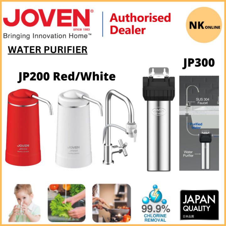 [Free Ship] Joven Water Purifier Joven Water Filter JP200 JP300 With Cartridge Air Tapis Lazada