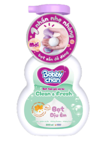 (Tặng Tăm Bông)Chai Tạo Bọt Tắm Gội Cho Bé BOBBY CHAN Dịu Nhẹ Không Cay Mắt Dung Tích 200ml/450ml Bebi123