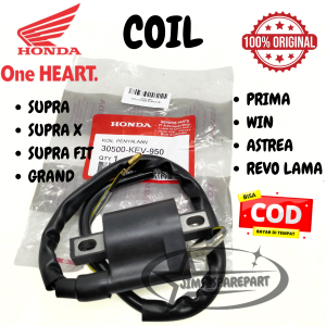 KOIL PENGAPIAN HONDA KEV SUPRA X FIT GRAND PRIMA WIN ASTREA REVO LAMA KUALITAS ASLI AHM ORI HGP ORISINIL KUIL COIL CUIL KUWIL