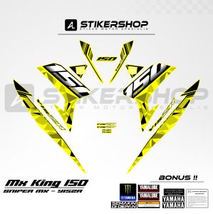 STIKER STRIPING JUPITER MX KING Y15 ZR SNIPER 150 GRAFIS 028