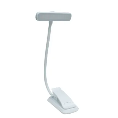 Rechargeable LED Eye Care Book Light - USB Clip Lamp For Reading Flexible Desk Lamp For Notebook Laptop Bed-152c4c8b