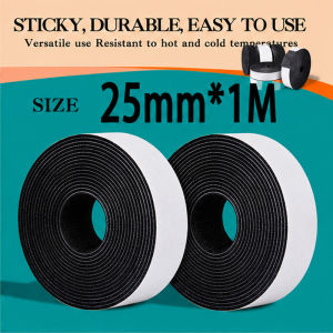 1 Pair Velcro Tape with Strong Self Adhesive Nylon Fabric DIY Velcro Tape Hook and Loop Tape Sticky Back Fastener Tape