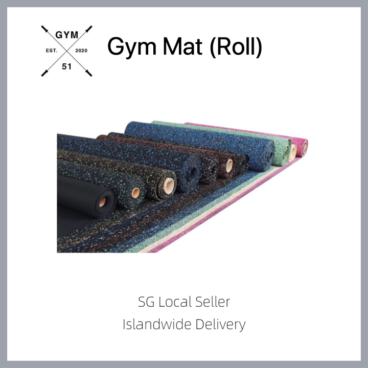[Pre Order] Rubber Gym Mat (Roll) Lazada Singapore
