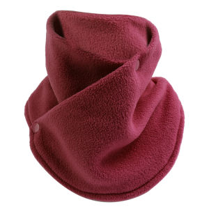 Autumn Winter Polar Fleece Neck Scarf Thickened Warmth Neck Sleeve Men Women Scarves Plush Warm Double Layer Neckerchief