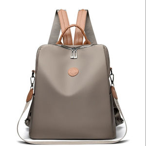 Multifunctional Oxford Cloth Backpack New Simple Commuting Large Capacity Womens Backpack Casual Travel School Bag