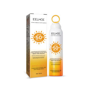 【Hot Sale】EELHOE Sunscreen Spray Facial Sunscreen Spray Sunscreen Mist Long Lasting Waterproof Long Lasting Sunscreen Mist Moisturizing Portable Face Spray For Travel Women Men Uv Protection Body Face Sunscreen Cream Summer Sea Beach