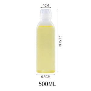 READY STOCK!!! Kitchen Squeeze Oil Bottle Leakproof Press Dispenser for Sauce Vinegar Ketchup Oil Container TC1W2 挤压式油瓶