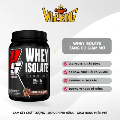 Whey Isolate 2lbs tăng cơ hiệu quả kiểm soát calo